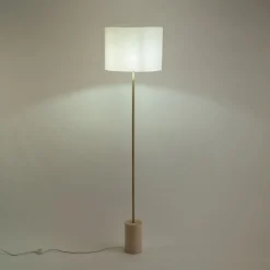 Abat-jour cylindrique D40xH30cm - blanc