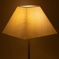 Abat-jour en coton l25cm - blanc capelan