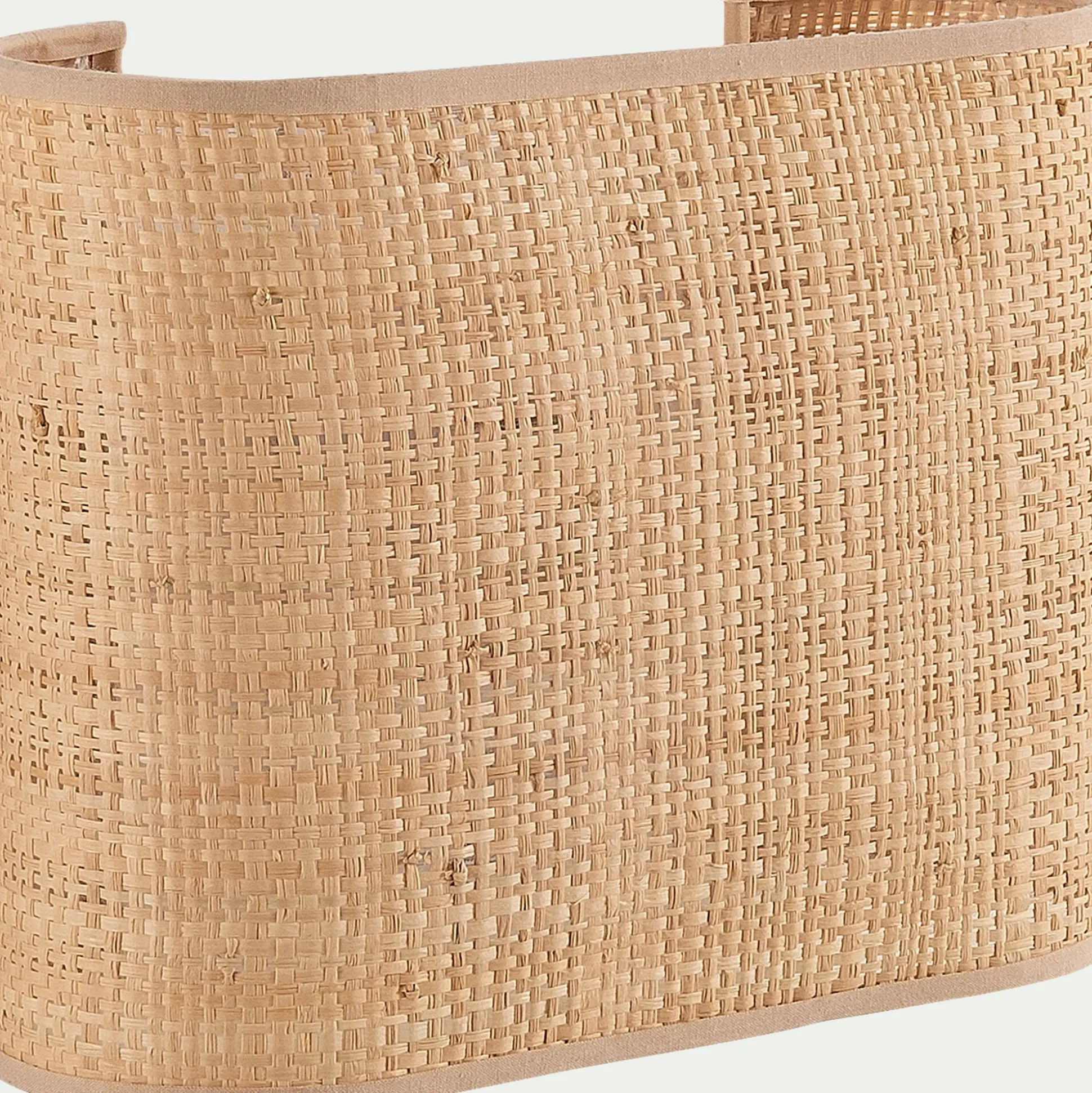 Applique non électrifiée en rabane l25cm - naturel