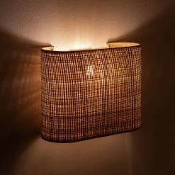 Applique non électrifiée en rabane l25cm - naturel