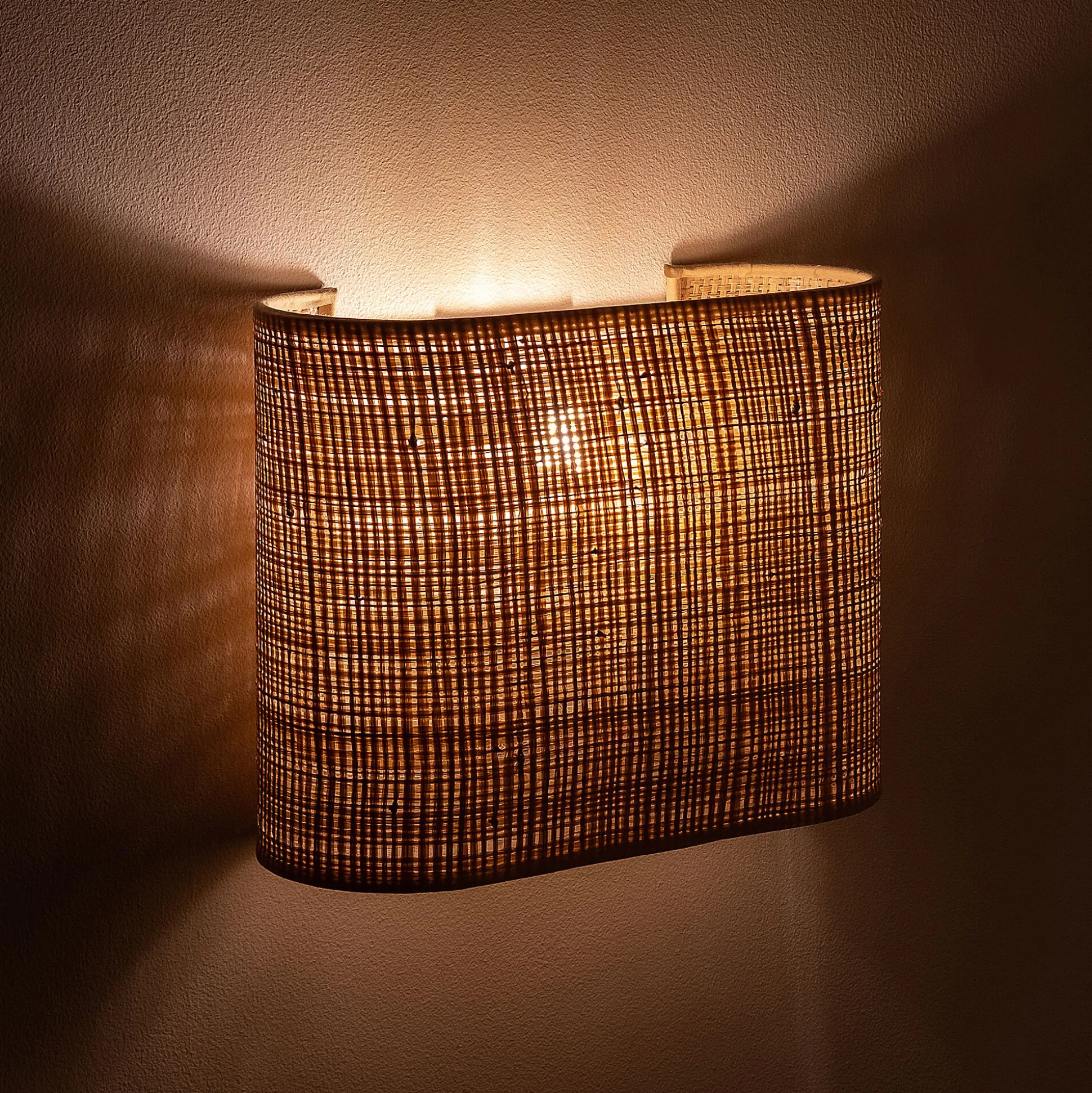 Applique non électrifiée en rabane l25cm - naturel