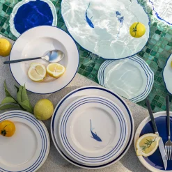 Assiette à dessert en faïence D22cm - blanc