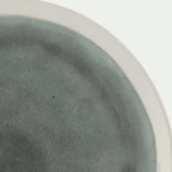 Assiette à dessert en grès D20,5cm - bleu autan