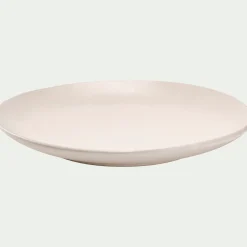 Assiette à dessert en grès D20,5cm - blanc ventoux