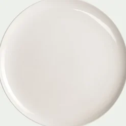 Assiette à dessert en porcelaine D21cm - blanc