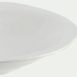 Assiette creuse en faïence D23,5cm - blanc