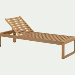 Bain de soleil en eucalyptus FSC - bois clair