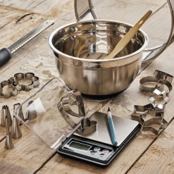 Balance de cuisine en inox - noir