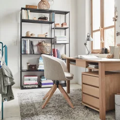 Bibliothèque en acier - noir