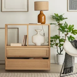 Bloc de 2 grands tiroirs L82cm