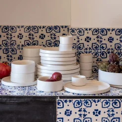 Bol en grès D14cm - blanc