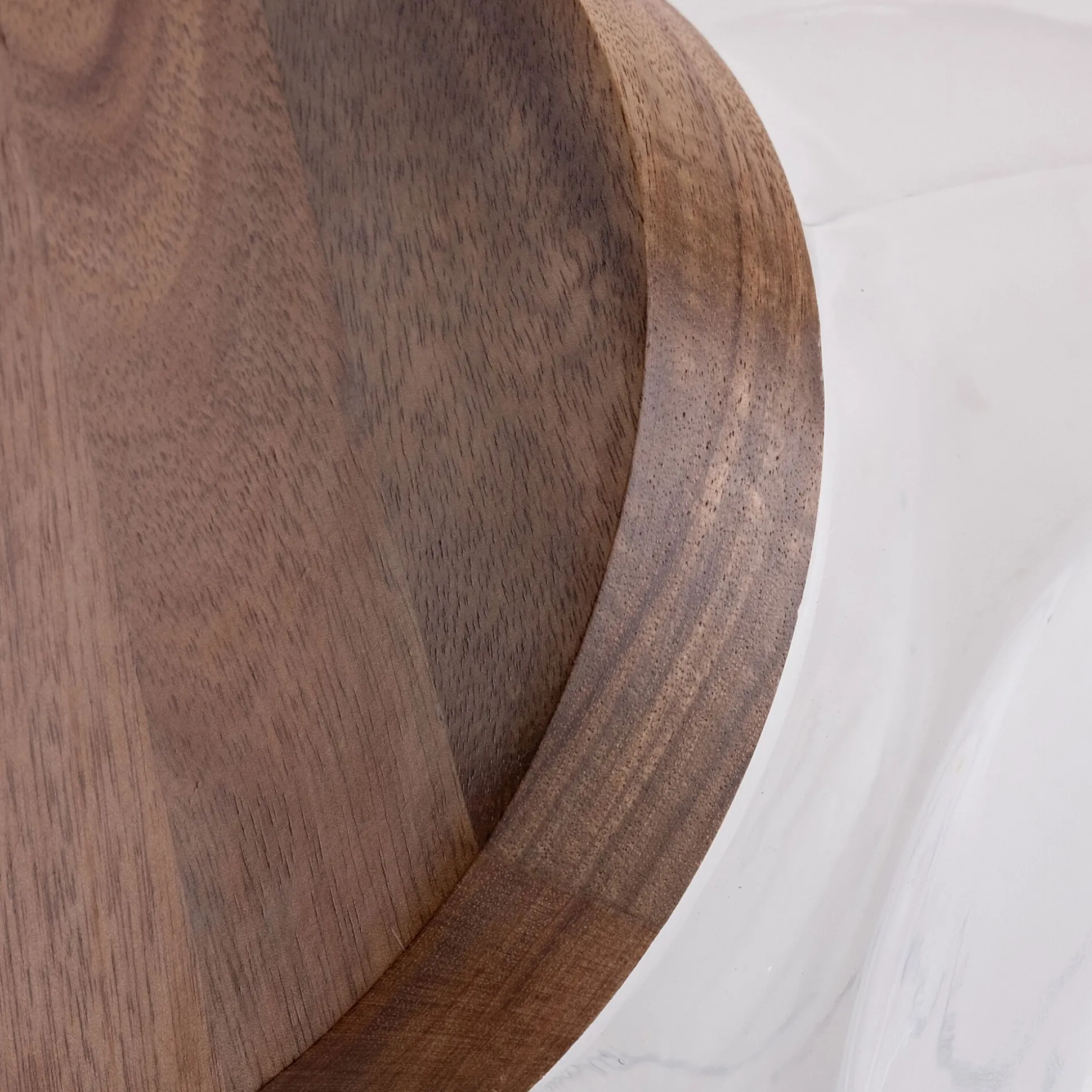 Bonbonnière en verre avec couvercle en acacia 4L - transparent