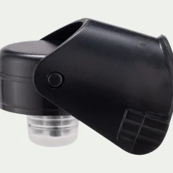 Bouchon de champagne en inox - noir