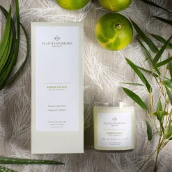 Bougie parfumée senteur Bambou Blanc 180g