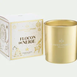 Bougie parfumée senteur Flocon de Neige 180g