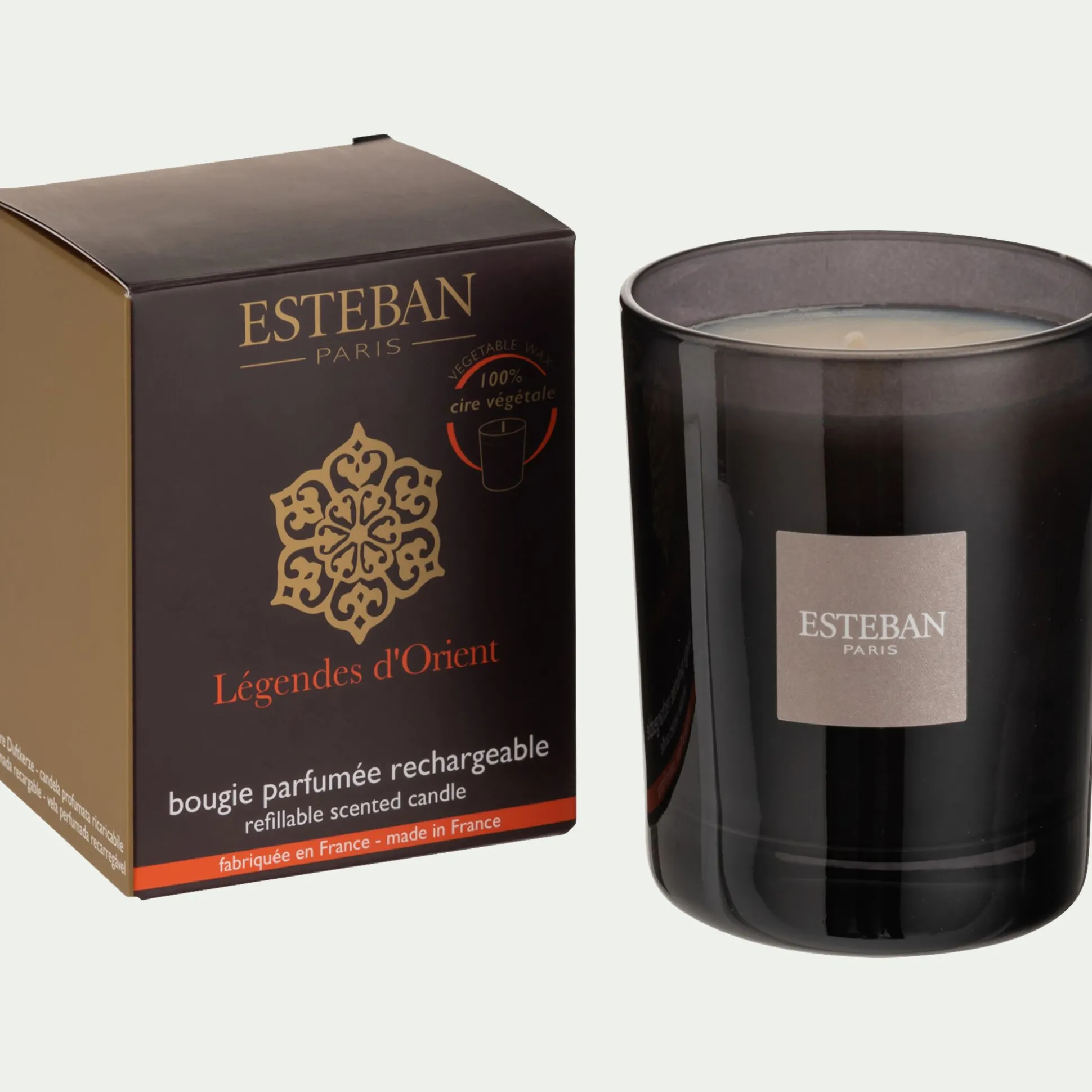 Bougie parfumée senteur Légendes d'Orient 180g