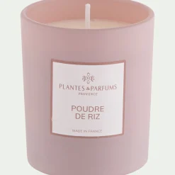 Bougie parfumée senteur poudre de riz 180g