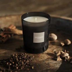 Bougie parfumée senteur teck et tonka 170g