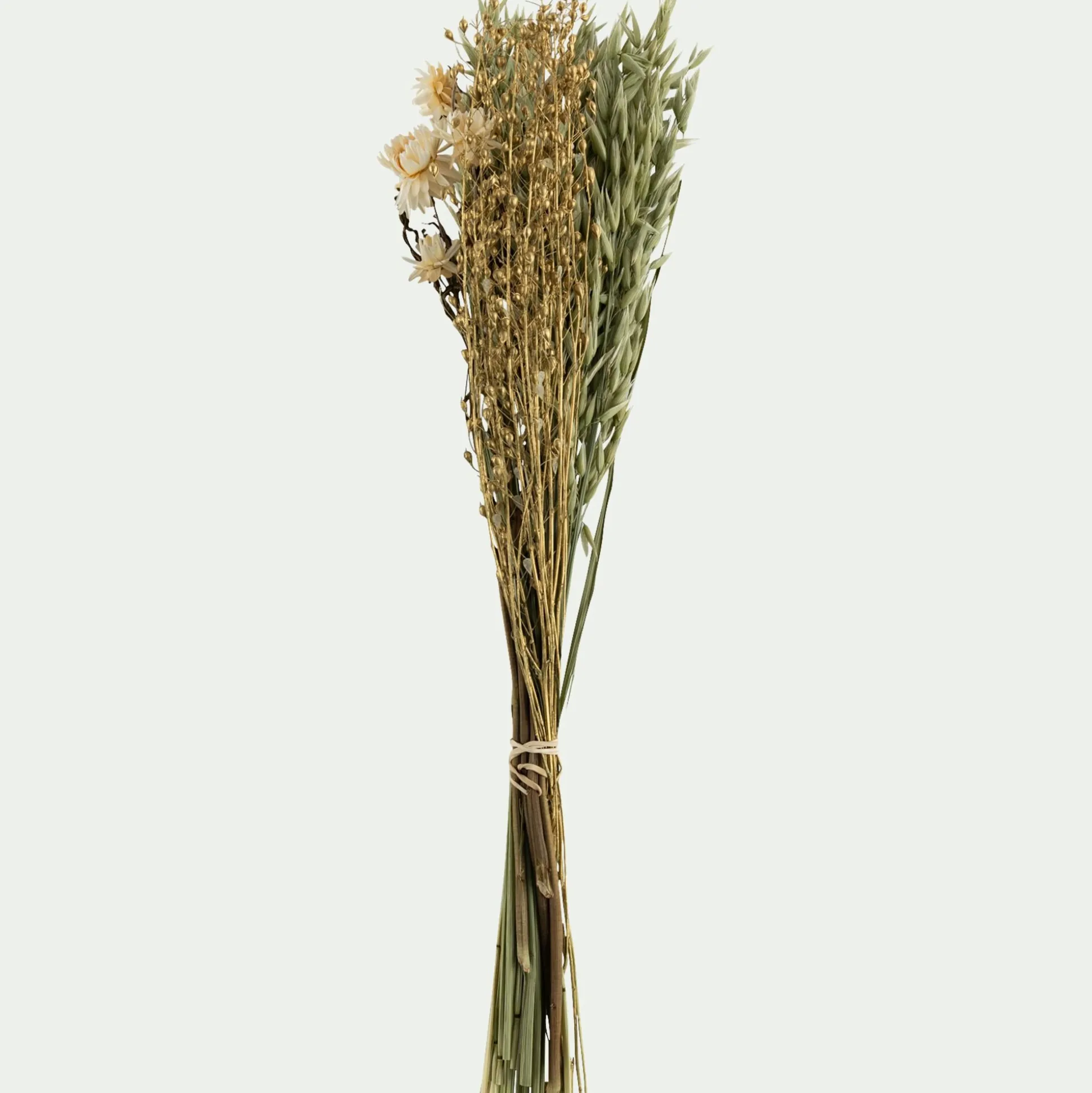 Bouquet de fleurs séchées H55cm - naturel