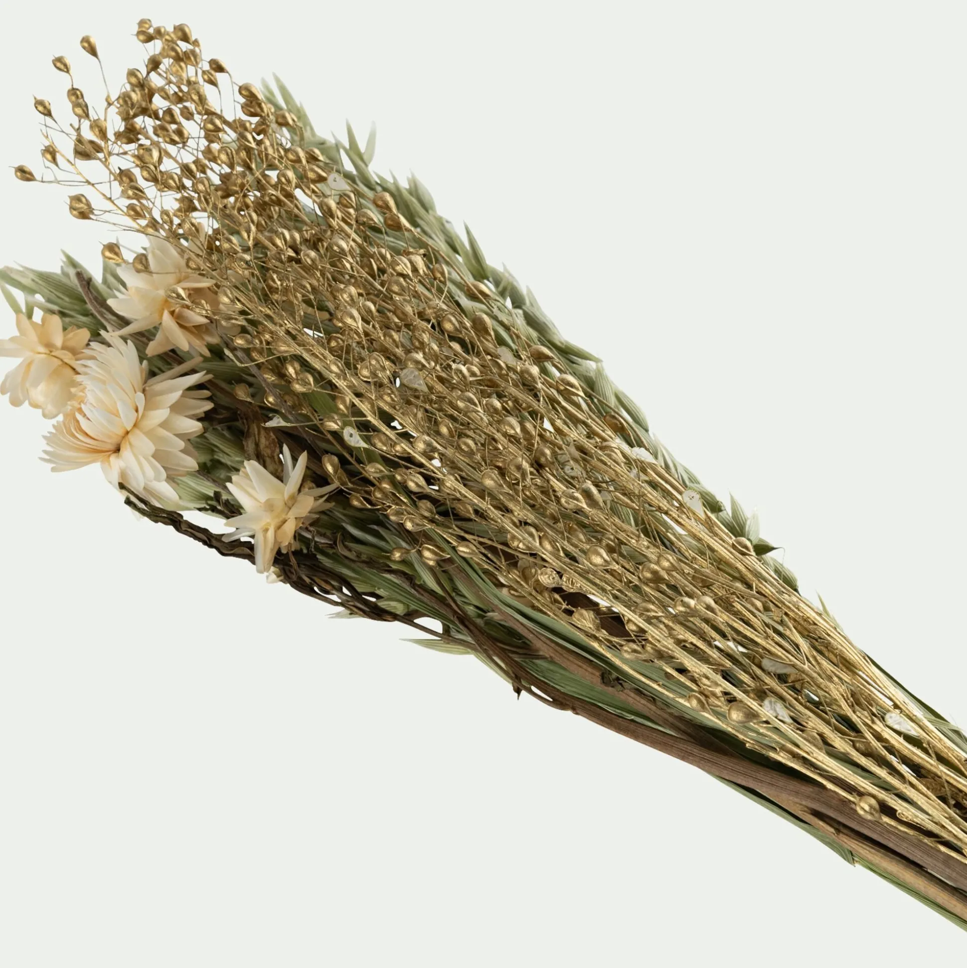 Bouquet de fleurs séchées H55cm - naturel