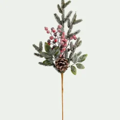 Branchage de Noël artificiel de pin H50cm - vert