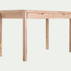 Bureau en acacia L120cm - bois clair