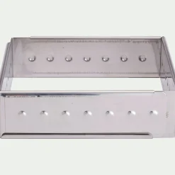 Cadre à opéra réglable en inox L16cm à L28cm - argenté