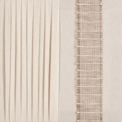 Cadre décoratif en lin texturé 40x40cm - beige