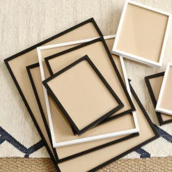 Cadre photo en bois 18x24cm - blanc