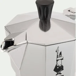 Cafetière italienne en métal - argenté 130 mL