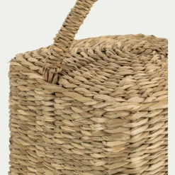 Cale porte en jàonc de mer H13,5cm - naturel