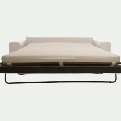 Canapé 4 places convertible en tissu Storm - beige roucas