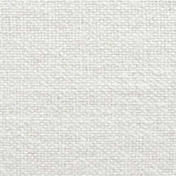 Canapé 3 places fixe en lin - blanc