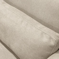Canapé 5 places fixe en tissu Bloq - beige roucas