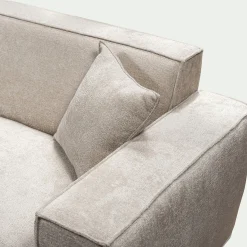 Canapé 4 places fixe en tissu Genesis - beige