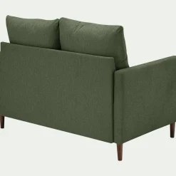 Canapé 2 places fixe en tissu Loft - vert cèdre