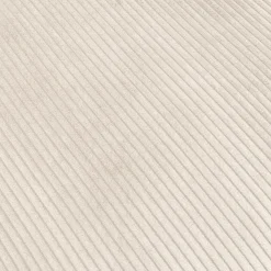 Canapé convertible à angle réversible en velours côtelé - beige roucas