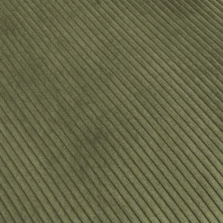 Canapé convertible à angle réversible en velours côtelé - vert cèdre