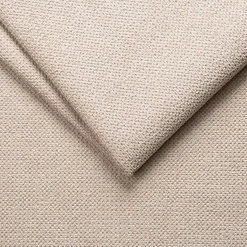 Canapé d'angle droit fixe en tissu Crown - beige roucas