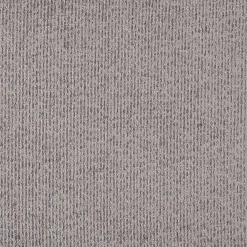 Canapé d'angle méridienne droite fixe en tissu Genesis - gris