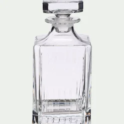 Carafe à whisky en cristal 75cl - transparent