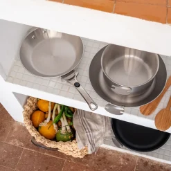 Casserole en inox De Buyer D18cm - gris métallisé