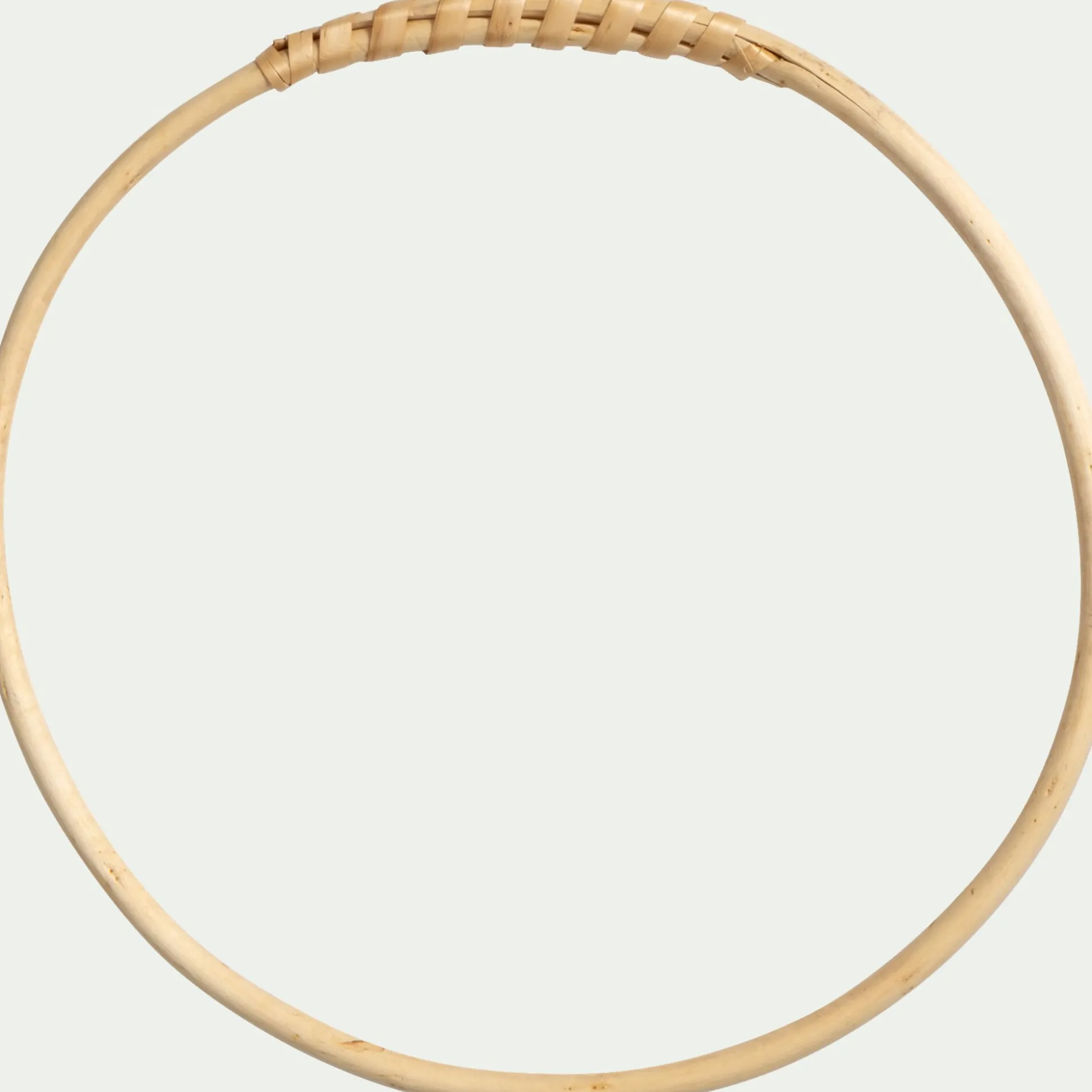Cercle à décorer en osier D30cm - naturel