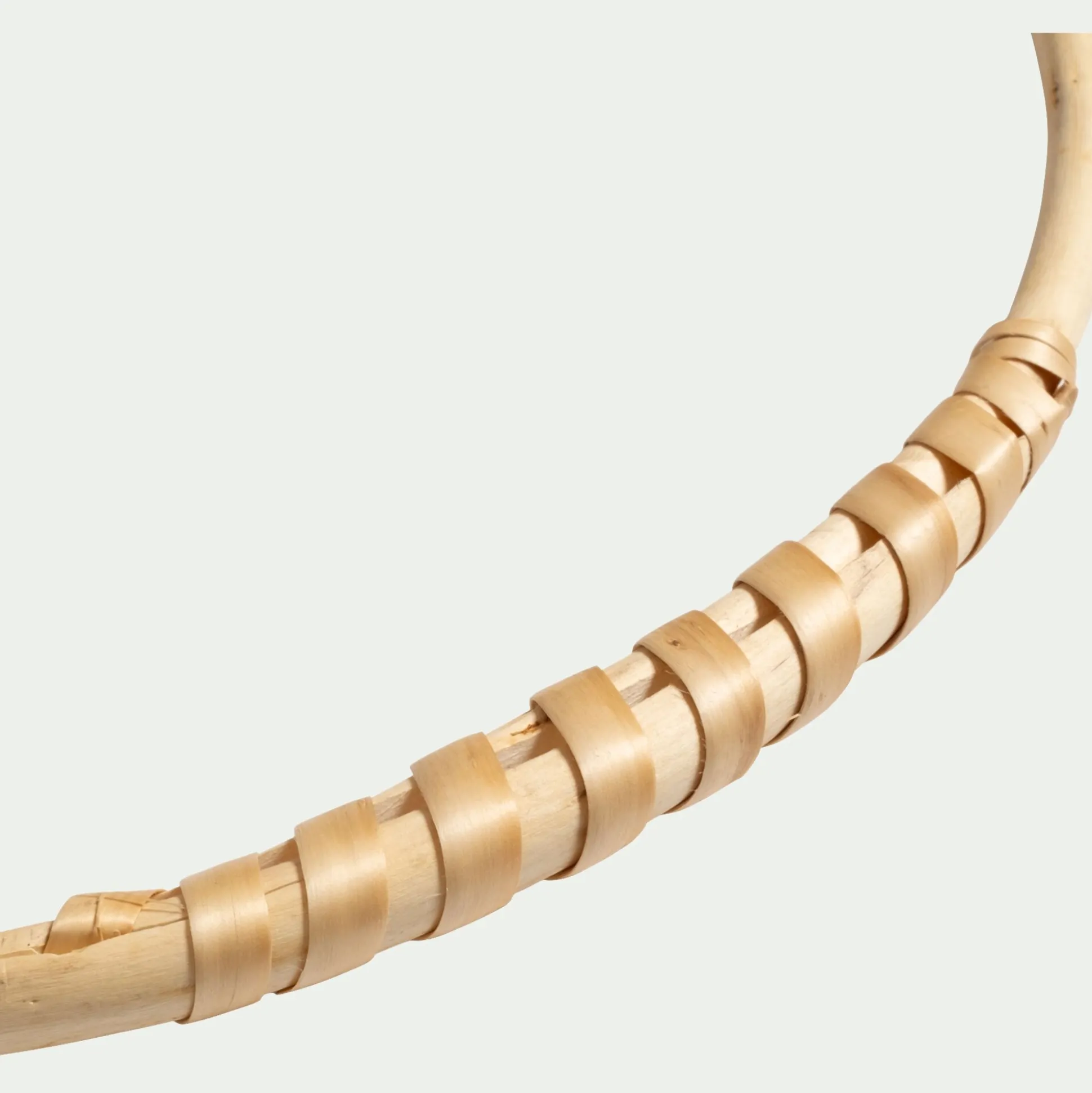 Cercle à décorer en osier D30cm - naturel