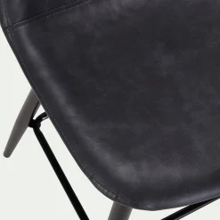 Chaise de bar - noir H75cm