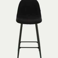 Chaise de bar - noir H66cm