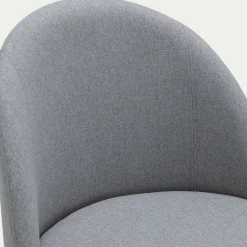 Chaise de bar en tissu H66cm - beige