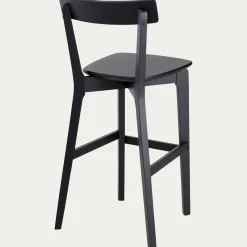 Chaise de bar H75cm - noir