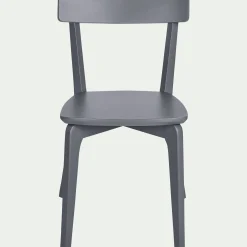 Chaise en bois - gris restanque