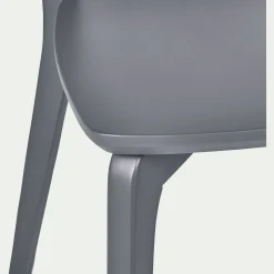 Chaise en bois - gris restanque